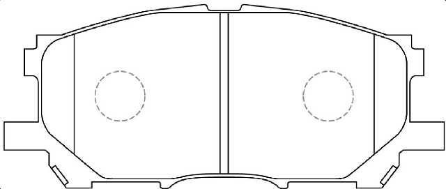 PAST. FRENO RAYBESTOS LEXUS RX300 RX350 TOYOTA HIGHLANDER